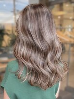 アース センター南店(HAIR&MAKE EARTH) 20代30代40代グレージュ髪質改善カラー韓国ヘア透明感