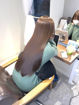 アールサロン アネックス 名駅(Rr SALON ANNEX) 赤みを抑えたベージュカラー