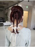 ヘアセット◯タイトヘアセット◯カチモリヘア◯結婚式アレンジ