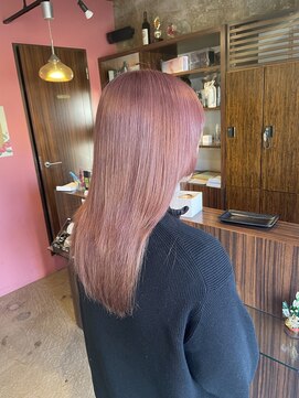 グート ヘアーメイク(gut HAIR MAKE) ピンクベージュ
