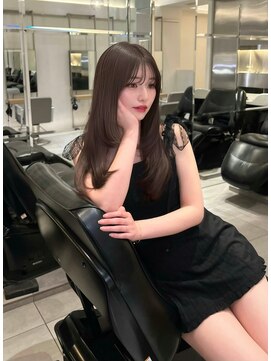 ラル 立川(lar) ステップレイヤー_イメチェン美髪外ハネボブホワイトブロンド