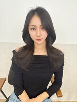 アールサロン 名駅(Rr SALON)&nbsp;暗髪韓国風チョコレートブラウン☆
