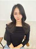 暗髪韓国風チョコレートブラウン☆