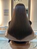 ジュニアスタイリスト+ストレート ￥16500