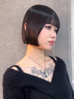 ロンド 表参道店(Lond)&nbsp;イメチェン外ハネボブ美髪ワイドバングレイヤー髪質改善縮毛矯正