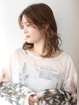イチリン 千葉(ICHIRIN)の写真/《カットカラー+毛髪表面補修TR¥12100》注目のstylistが貴女をプロデュース!なりたい自分になれる☆千葉駅