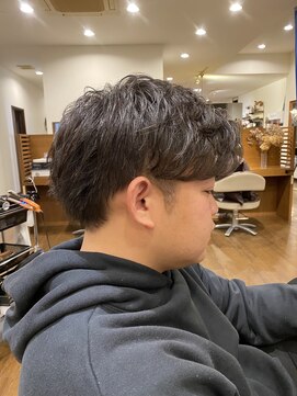 セカンド 鴨江店(2COND) ナチュラルマッシュ×ニュアンスパーマ