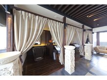 半個室のお席のご用意もございます[茅ヶ崎/個室/ヘッドスパ]