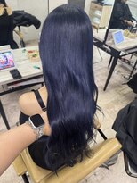 アジールヘア 所沢プロペ通り店(agir hair)&nbsp;★大人可愛い◎20代30代ブルーラベンダーロングヘア