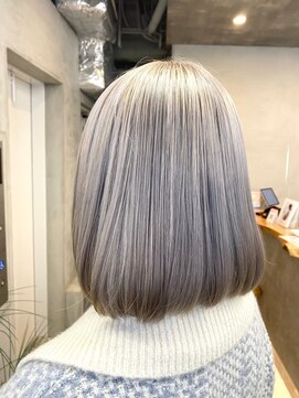 ジーナ 船橋(Zina) 髪質改善*マチルダボブアッシュカラー*美髪【Zina船橋】