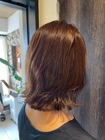 ヘアリゾート粋 ウナム 新宿東口店(enam)&nbsp;髪質改善カラー/レイヤーカット/透明感/ミディアム