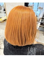 ヘアデザイン ファブロ(hair design FABRO.)&nbsp;【FABRO.東】映えカラー★ジューシーオレンジ♪