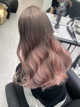 ペレ 渋谷(PELE) ミディアムヘア/暗めカラー/グレージュ/渋谷