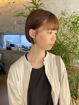 ソースフォーユアライフ(SOURCE for your life) orange beige × minibob