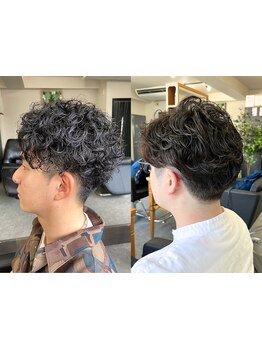 トレンドを意識したON/OFFどちらのスタイルも、しっかりキマる！再現性の高いカットで毎日のセットも簡単。