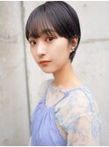【La fith】丸みショート×ネビージュ
