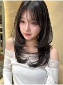 仙台髪質改善縮毛矯正酸性ストレートレイヤーカット韓国前髪学割