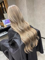 サニー 渋谷(SUNNY)&nbsp;バレイヤージュ、ハイライト、レイヤーカット、ダブルカラー