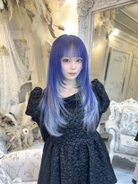 アルモワール(Armoire)&nbsp;ブルー/ネイビー/ミント/レイヤー/デザインカラー/ケアブリーチ