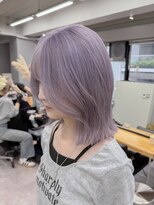 ヴェルダ 池袋店(verda) ブリーチ2回 ホワイトラベンダー