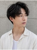 韓国風ナチュラルマッシュシャドウパーマクリームパーマ