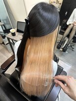 シンカ(shinka)&nbsp;ブリーチ毛でもうる艶ストレートへ