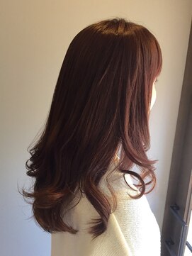 アンファン(Hair Salon enfantsアンファン) 艶ピンクレイヤー