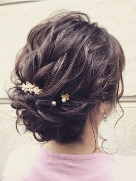 ヘアメイクアート(Hair make Art) ショートアップスタイル☆シニヨン/お団子