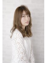 ルルディ バイ アフロディーテ銀座(luludi by APHRODITE)&nbsp;グレージュカラー/シルキーベージュ/斜めバング/銀座/髪質改善