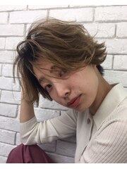 新宿/髪質改善/ハイライト/オーガニックカラー/癒しの空間/田中