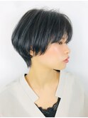 黒髪大人ショート【RENJISHI 松岡】