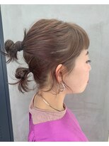 bob［アレンジお団子丁髷結婚式パーティーセルフ簡単］