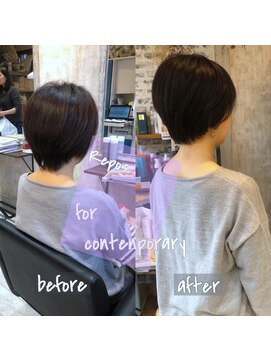 ルポ(Repos) ＊骨格を綺麗に見せる似合わせショート＊【Repos 東大宮駅】