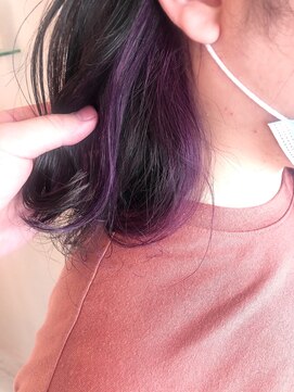 エイト 沖縄豊崎店(EIGHT toyosaki) 【EIGHT 豊崎】お客様スタイル_インナーぴんくばいおれっと