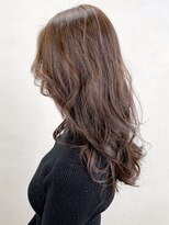 アルバム 銀座(ALBUM GINZA)&nbsp;ラベージュロング_ローライトスリークボブ厚めバング_ba286903