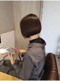 ショートボブ/ワンレンボブ