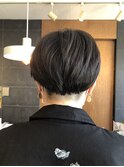 【まるやま】グランマッシュショート/暗めカラーデザインカラー