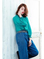 グラフィー(graphy)&nbsp;外国人風外ハネロブ3　ツヤ髪