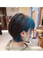 インク 渋谷(INK.)&nbsp;ボブ/フェザーバング/大人かわいい/グラデハイライト[渋谷]