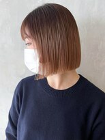 アイティーバイアルバム 藤沢店(IT by ALBUM)&nbsp;ブラウンボブ_くびれヘアビタミンカラーメルティカラー_ba366801