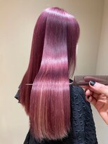 アース クロスガーデン川崎店(HAIR&MAKE EARTH)&nbsp;ブリーチ毛◎プレミアムストレート