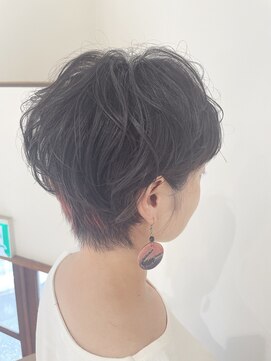 ロカ(Roca) マッシュショート×ゆるパーマ