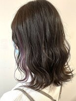 ジェイエルビー(JLB)&nbsp;【JLB.moe】インナーカラー×パープル