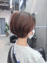 モードケイズトウキョウ 銀座店(MODEK'S TOKYO)&nbsp;レイヤーカット/顔周り/前髪カット/ショート/ボブ/ボブレイヤー