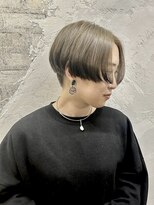 シュリット(schritt)&nbsp;エンドカラー　ミルクティーベージュ