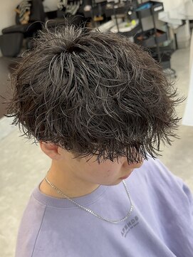 フゥ 宇都宮(FeU) 波巻きスパイラル/メンズパーマ/ツイストスパイラルパーマ