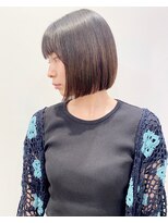 モリオフロムロンドン 松戸店(Morio from London)&nbsp;【松戸　石山】切りっぱなし顎ラインミニボブぷつっとボブ