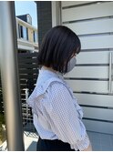 黒髪ボブ