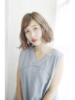 ラクシア(LUXIA)&nbsp;透け感ハイトーンのゆるカール