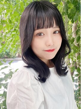 プアメリア 名古屋(Puamelia) 小顔★ショート/ボブ/前髪カット×黒髪/ブリーチなし[名古屋]